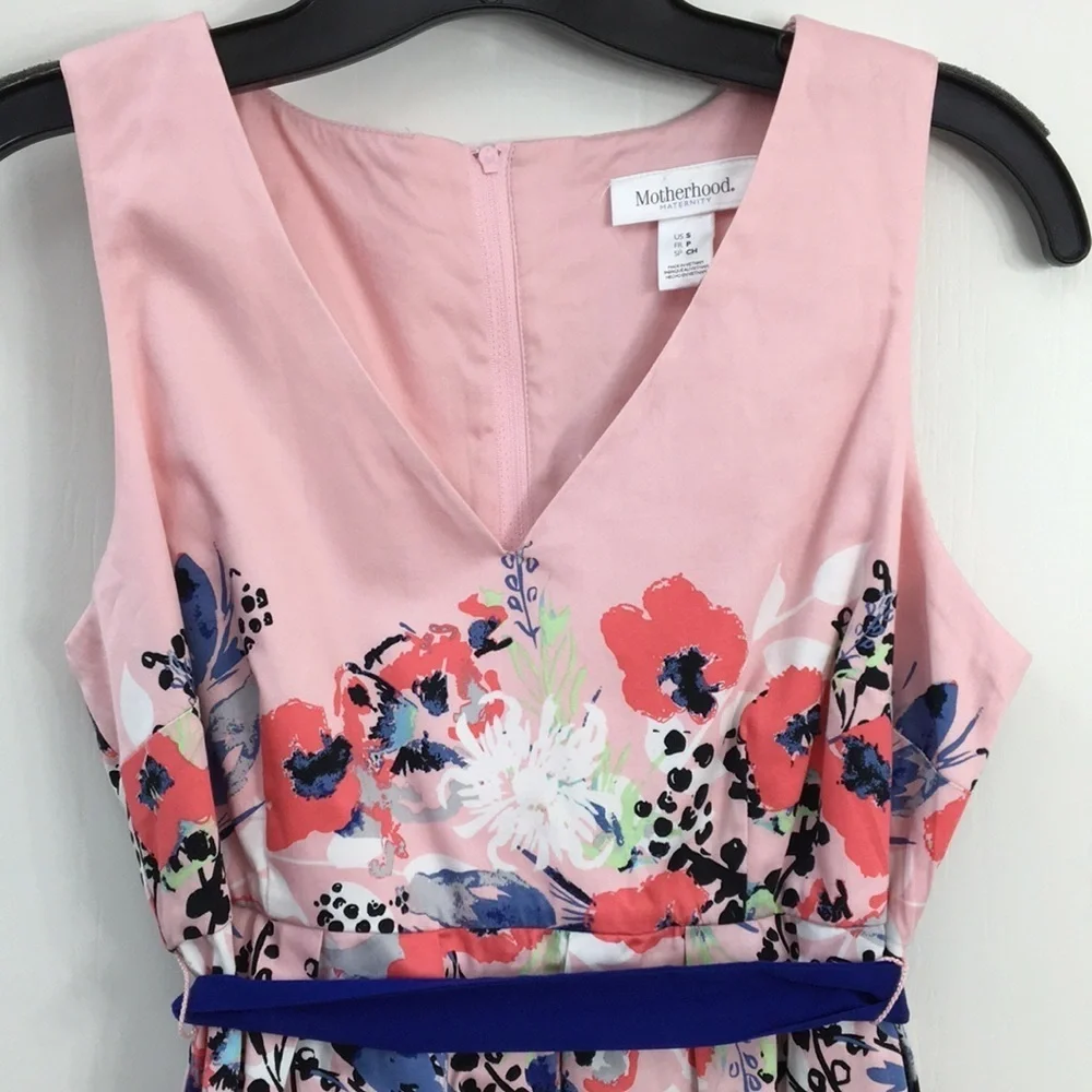 Motherhood Maternity Sleeveless Midi Formal Dress Bundle Size S EXCELLENT